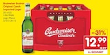 Original Czech Imported Lager von Budweiser Budvar im aktuellen Netto Marken-Discount Prospekt für 12,99 €
