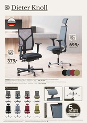 Bürostuhl im XXXLutz Prospekt in Neubrandenburg Aktueller XXXLutz Prospekt mit Bürostuhl, "Dieter Knoll", Seite 40