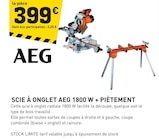 Scie à onglet 1800 W + piètement à Tout Faire dans L'Alpe d'Huez Scie à onglet 1800 W + piètement à Tout Faire dans L'Alpe d'Huez