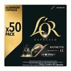 Capsules de café Ristretto N°11 - L'OR - Intermarché Contact à Brive-la-Gaillarde Capsules de café Ristretto N°11 - L'OR en promo chez Intermarché Contact Brive-la-Gaillarde à 7,07 €