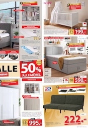 Aktueller Zurbrüggen Prospekt mit Bett, "PERSONAL RABATT FÜR ALLE", Seite 9