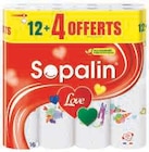 Essuie Tout Décoré Love - Sopalin en promo chez Super U Essuie Tout Décoré Love - Sopalin dans le catalogue Super U