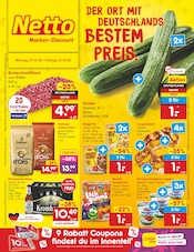 Fleisch im Netto Marken-Discount Prospekt in Iserlohn Aktueller Netto Marken-Discount Prospekt mit Fleisch, "Aktuelle Angebote", Seite 1