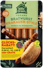 Aktuelle Bratwurst Angebote bei REWE in Dresden Aktuelles Vegane Bratwurst Krakauer-Style Angebot bei REWE in Dresden ab 2,89 €