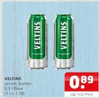 Aktuelle Veltins Angebote bei Getränke Ellerkamp in Osnabrück Aktuelles Pilsener Angebot bei Getränke Ellerkamp in Osnabrück ab 0,89 €