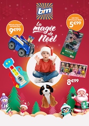 Catalogue B&M à Cabestany, avec 1 page Prospectus B&M à Cabestany, "La magie de Noël", 1 page, 22/10/2025 - 24/12/2025