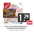 Delikatess-Hinterkochschinken bei Hieber im Prospekt "" für 1,29 €