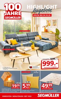 Teppich im Segmüller Prospekt "Highlight Angebote" mit 28 Seiten (München)