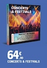 Concerts & Festivals à 64,90 € dans le catalogue E.Leclerc