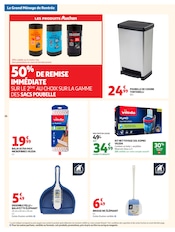 Promos Poubelle dans le catalogue "LE GRAND MÉNAGE DE RENTRÉE" de Auchan Hypermarché Poubelle en promo dans le catalogue Auchan Hypermarché à la page 26
