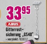 Gitterrostsicherung GS40 im Angebot bei Hornbach in Dinslaken Gitterrostsicherung GS40 Angebote von ABUS bei Hornbach Dinslaken für 33,95 €