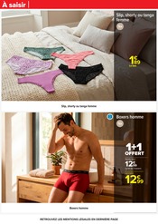 Promos Boxer Homme dans le catalogue "Carrefour" de Carrefour Boxer Homme en promo dans le catalogue Carrefour à la page 51