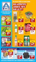 Prospectus Aldi "NOS APÉRITIFS JUSQU’À -50 % SUR LE 2ÈME", 43 pages, 17/06/2025 - 23/06/2025