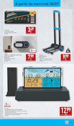 Prix et réduction Station Météo dans le prospectus Aldi en cours Offre Station Météo dans le catalogue Aldi du moment à la page 35