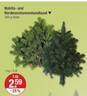 Nobilis- und Nordmanntannenhandbund im aktuellen V-Markt Prospekt für 2,59 €