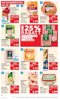 Bratwurst im Kaufland Prospekt "Aktuelle Angebote" mit 68 Seiten (Hildesheim)