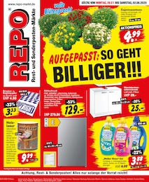 Sonderposten Prospekt von Repo in Roßleben Aktueller Repo Sonderposten Prospekt für Roßleben: Aktuelle Angebote mit 16} Seiten, 28.07.2025 - 02.08.2025