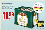 Pils im Angebot bei Marktkauf in Bochum Pils Angebote von Bitburger bei Marktkauf Bochum für 10,99 €