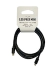 Câble USB 1,50M - Bureau Vallée à Villeurbanne Câble USB 1,50M en promo chez Bureau Vallée Villeurbanne à 1,58 €