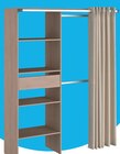 Aménagement de placard Bali Brooklyn avec rideau en promo chez Mr.Bricolage Saintes à 79,90 €