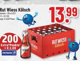 Trinkgut Hückelhoven - Kölsch Angebot im Prospekt Kölsch bei Trinkgut im Hückelhoven Prospekt für 13,99 €
