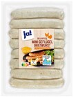 Mini Geflügel-Bratwurst Angebote von ja! bei REWE Pinneberg für 3,69 €