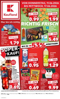 Cola im aktuellen Kaufland Prospekt (Gießen) Cola im Kaufland Prospekt "Hier bin ich richtig" mit 50 Seiten (Gießen)
