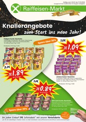 Mars im Raiffeisen Rhein-Ahr-Eifel Handelsgesellschaft mbH Prospekt in Trier Aktueller Raiffeisen Rhein-Ahr-Eifel Handelsgesellschaft mbH Prospekt mit Mars, "Knallerangebote zum Start ins neue Jahr!", Seite 1