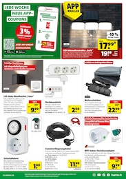 Verlängerungskabel Angebot & Preis im aktuellen Hagebaumarkt Prospekt Verlängerungskabel Angebot im aktuellen Hagebaumarkt Prospekt auf Seite 3