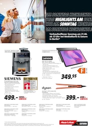 Dyson Angebot & Preis im aktuellen MediaMarkt Saturn Prospekt Dyson Angebot im aktuellen MediaMarkt Saturn Prospekt auf Seite 1