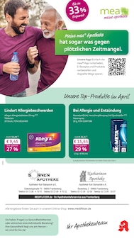 mea - meine apotheke Prospekt Unsere April-Angebote mit 4 Seiten