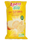 Chips striées - 125 g - APERIBIO en promo chez NaturéO Chips striées - 125 g - APERIBIO dans le catalogue NaturéO