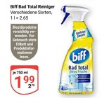 Bad Total Reiniger im Angebot bei GLOBUS in Castrop-Rauxel Bad Total Reiniger Angebote von Biff bei GLOBUS Castrop-Rauxel für 1,99 €