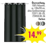 Ösenvorhang im Angebot bei SB Möbel Boss in Koblenz Ösenvorhang Angebote bei SB Möbel Boss Koblenz für 14,99 €