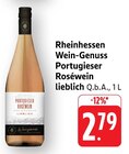 Rheinhessen Wein-Genuss Portugieser Roséwein lieblich bei E center im Prospekt "" für 2,79 €