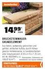 Bruchsteinmauer-Grundelement von  im aktuellen OBI Prospekt für 13,49 €