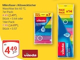 GLOBUS Tönisvorst - Mikrofaser-/Allzwecktücher Angebot im Prospekt Mikrofaser-/Allzwecktücher bei GLOBUS im Tönisvorst Prospekt für 4,49 €