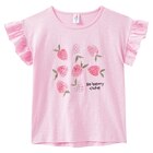 Mädchen T-Shirt mit Glitzer-Print im aktuellen Ernstings family Prospekt