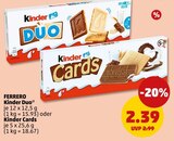 Kinder Duo von Ferrero im aktuellen Penny Prospekt