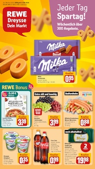 Aktueller REWE Prospekt "Dein Markt" Aktueller REWE Prospekt