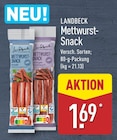 Aktuelle Mettwurst Angebote bei ALDI Nord in Chemnitz Aktuelles Mettwurst-Snack Angebot bei ALDI Nord in Chemnitz ab 1,69 €