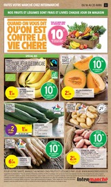 Promos Légumes bio dans le catalogue "50% REMBOURSÉS EN BONS D'ACHAT SUR TOUT LE RAYON SURGELÉS SUCRÉS" de Intermarché à la page 3