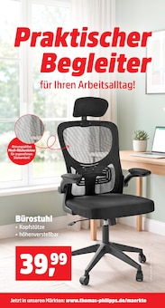 Bürostuhl im aktuellen Thomas Philipps Prospekt (Dresden) Bürostuhl im Thomas Philipps Prospekt "Top Angebote" mit 16 Seiten (Dresden)