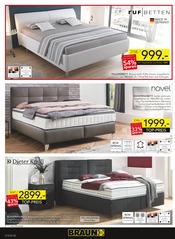 Boxspringbett im BRAUN Möbel-Center Prospekt in Freiburg Aktueller BRAUN Möbel-Center Prospekt mit Boxspringbett, "Gröööößter Sale des Jahres", Seite 2