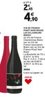 Promo Vin de France Pinot Noir Rouge à 2,45 € dans le catalogue Intermarché à Ganac