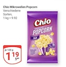 Mikrowellen Popcorn im Angebot bei GLOBUS in Saarbrücken Mikrowellen Popcorn Angebote von Chio bei GLOBUS Saarbrücken für 1,19 €