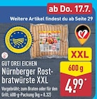 ALDI Nord Nindorf - Nürnberger Rostbratwürste XXL Angebot im Prospekt Nürnberger Rostbratwürste XXL bei ALDI Nord im Nindorf Prospekt für 4,99 €
