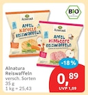 Apfel Karotte Reiswaffeln von Alnatura im aktuellen budni Prospekt