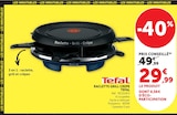 Raclette Grill Crêpe - Tefal en promo chez U Express Mantes-la-Jolie à 29,99 €