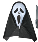 Masque et couteau adulte à 7,99 € dans le catalogue Gifi